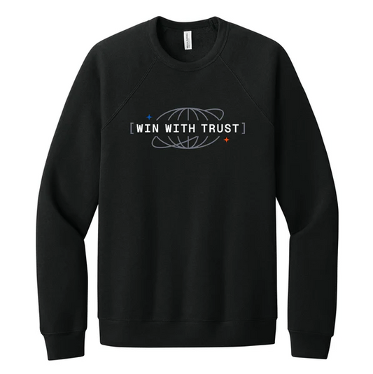 BELLA+CANVAS Unisex Sponge Fleece Raglan Sweatshirt 