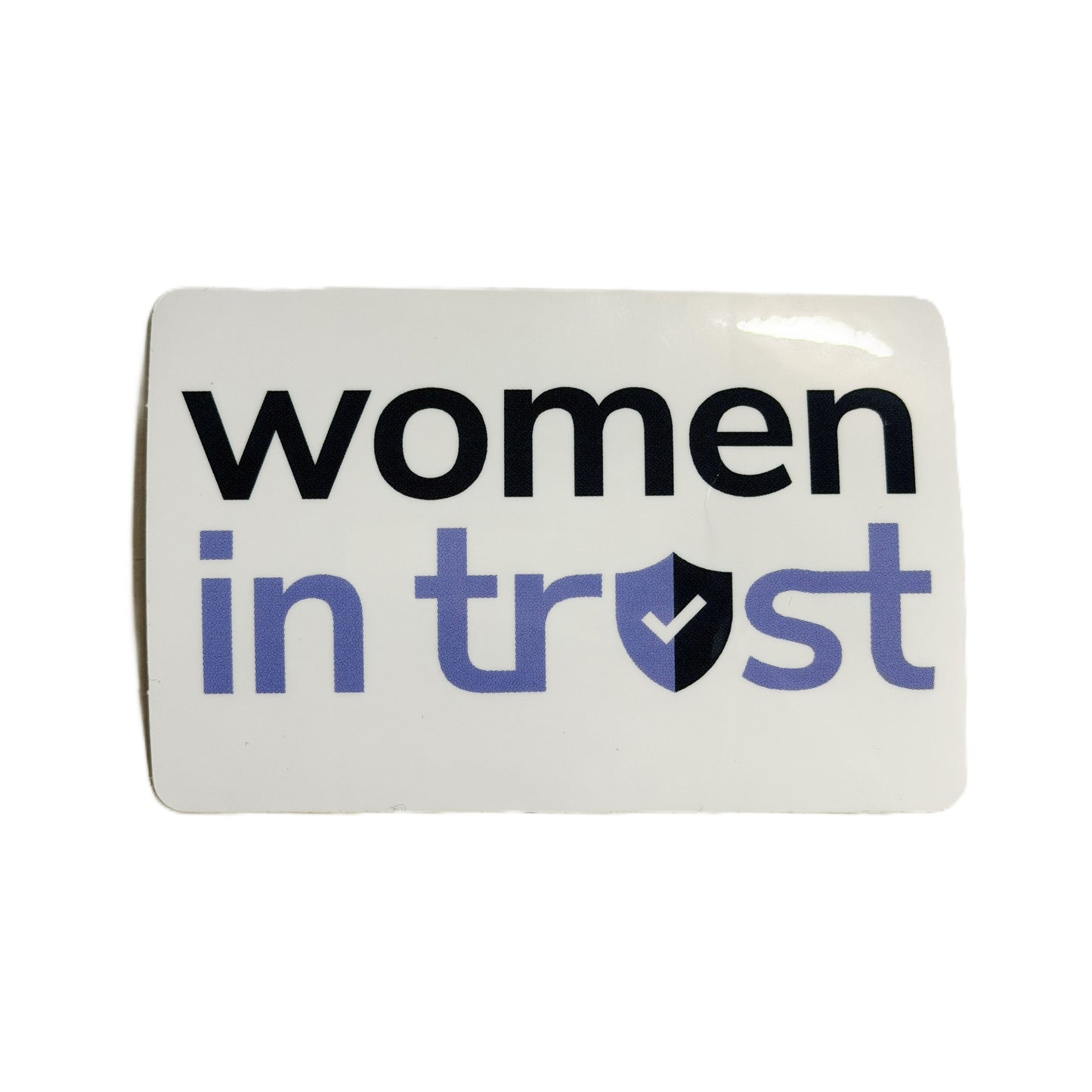 Women In Trust Sticker