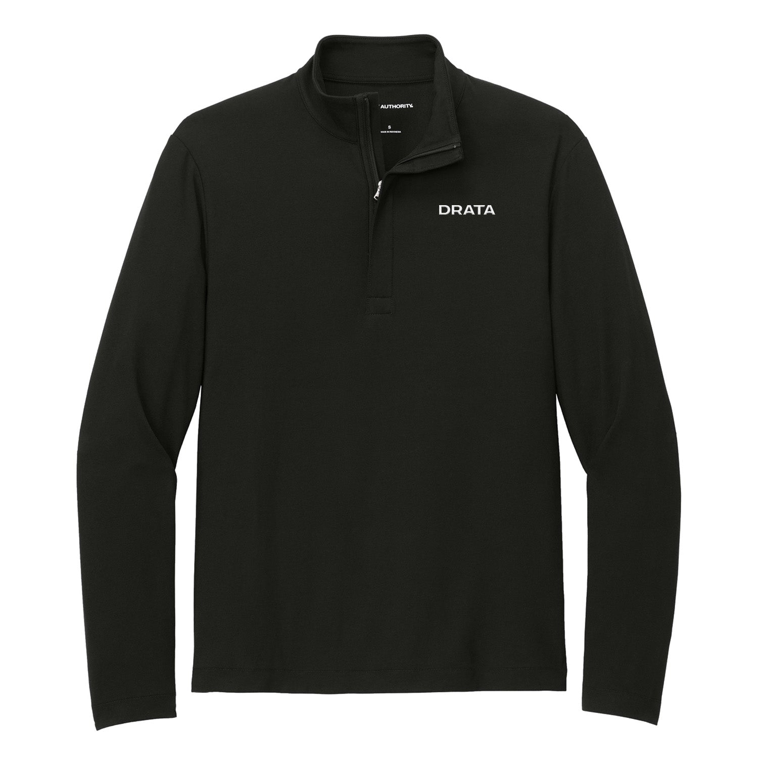 Port Authority Fairway Stretch Black Men's 1/4-Zip