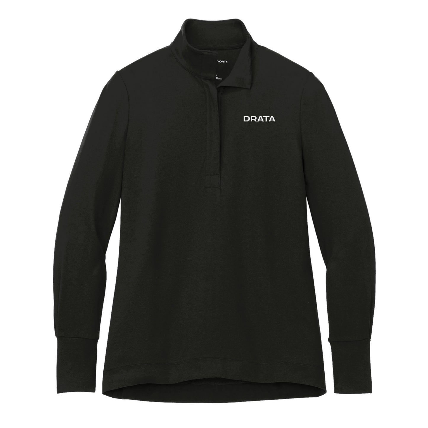 Port Authority Fairway Stretch Black Ladies' 1/4-Zip 